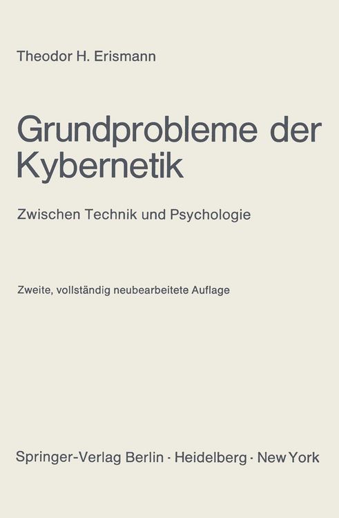Produktbild: Grundprobleme der Kybernetik