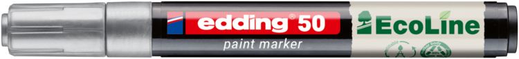 Produktbild: Edding 50 EcoLine 4-50-054 Lackmarker Silber 2 mm, 3mm