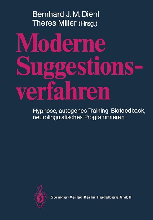 Produktbild: Moderne Suggestionsverfahren