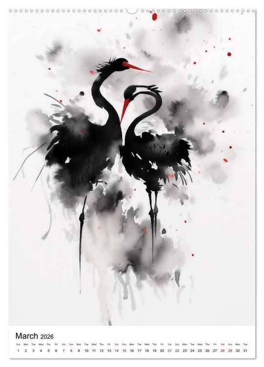 Produktbild: Zen Serenity (Wall Calendar 2026 DIN A2 portrait), CALVENDO 12 Month Wall Calendar