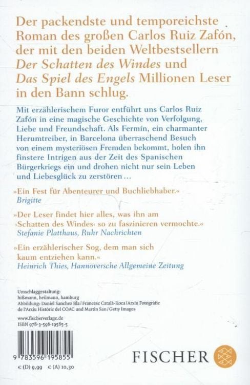 Produktbild: Der Gefangene des Himmels