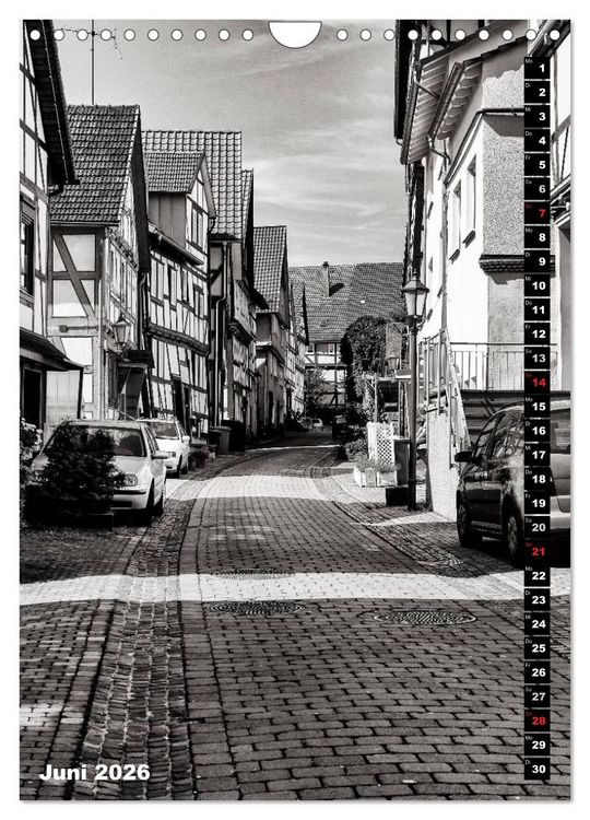 Produktbild: Ein Blick auf Bad Wildungen (Wandkalender 2026 DIN A4 hoch), CALVENDO Monatskalender