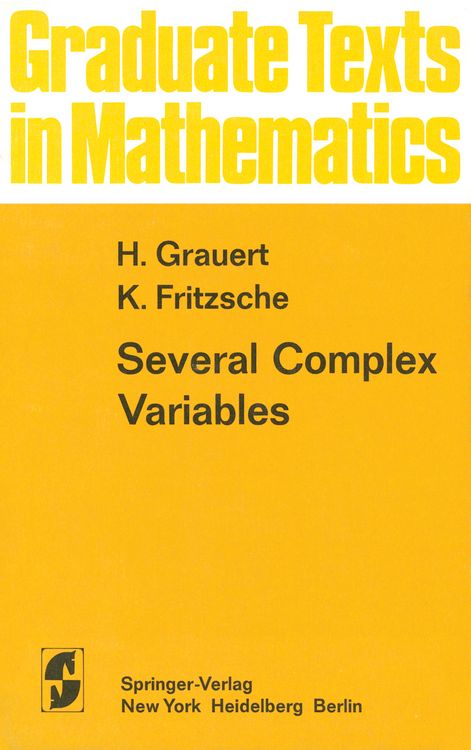 Produktbild: Several Complex Variables