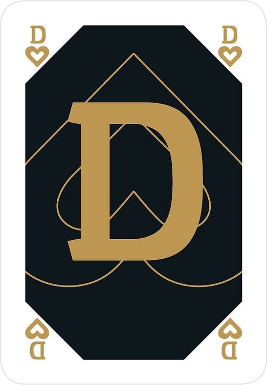 Produktbild: Spielkarten metallic
