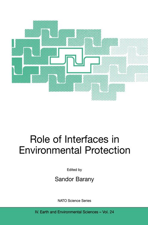 Produktbild: Role of Interfaces in Environmental Protection