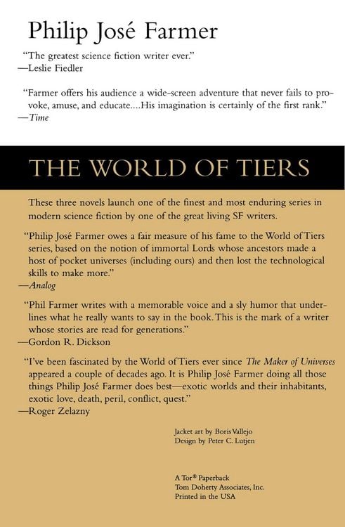 Produktbild: The World of Tiers