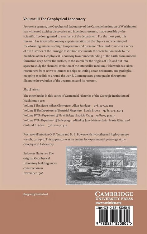 Produktbild: Centennial History of the Carnegie Institution of Washington