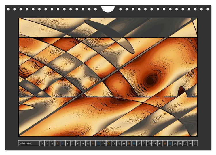 Produktbild: Art palette terre (Calendrier mural 2026 DIN A4 vertical), CALVENDO calendrier mensuel