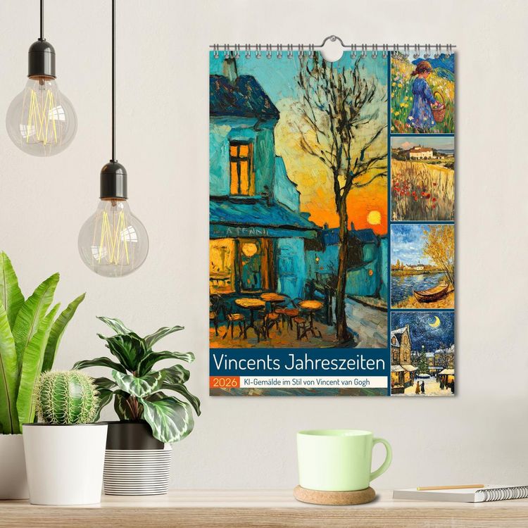 Produktbild: Vincents Jahreszeiten (Wandkalender 2026 DIN A4 hoch), CALVENDO Monatskalender