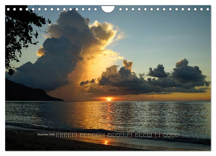Produktbild: Seychellen - Inselparadiese Mah&eacute; La Digue Praslin (Wandkalender 2026 DIN A4 quer), CALVENDO Monatskalender