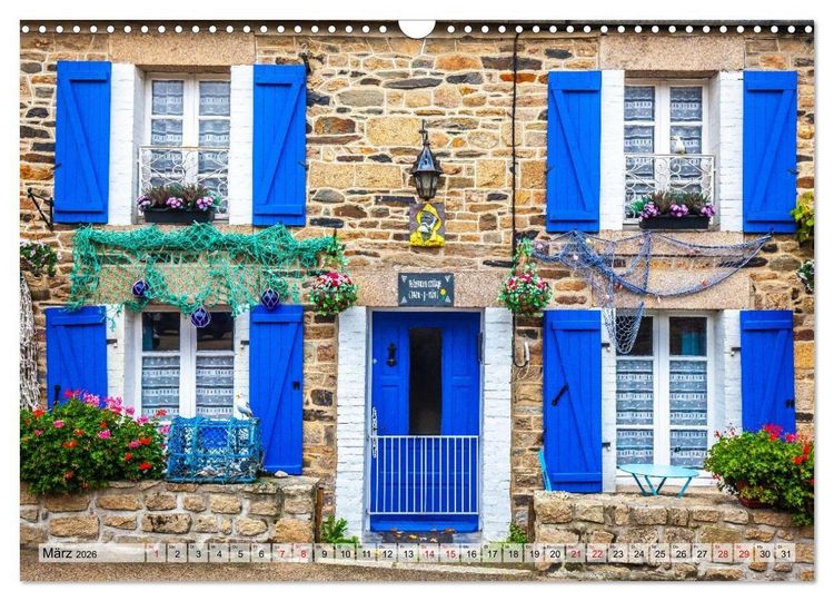 Produktbild: Reiseziel Bretagne (Wandkalender 2026 DIN A3 quer), CALVENDO Monatskalender