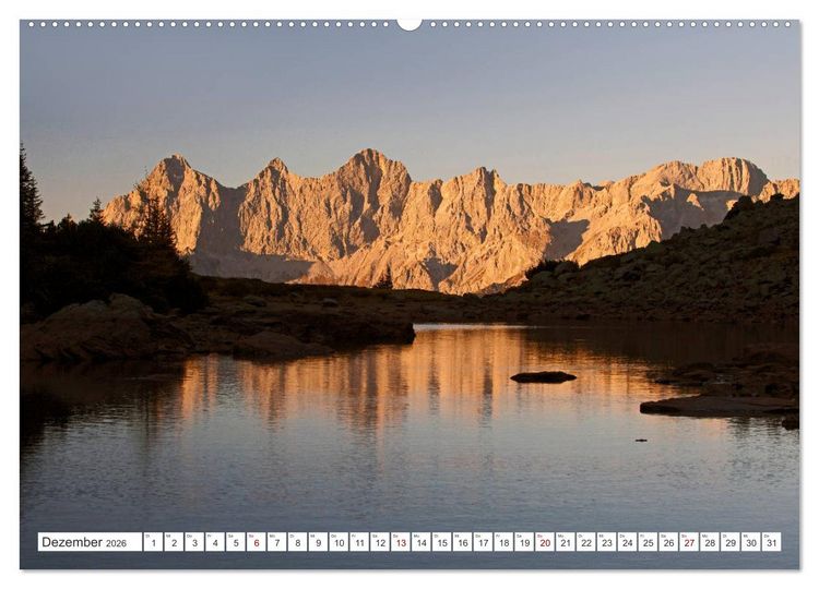 Produktbild: Ennstaler Bergseen in den Schladminger Tauern (hochwertiger Premium Wandkalender 2026 DIN A2 quer), Kunstdruck in Hochglanz