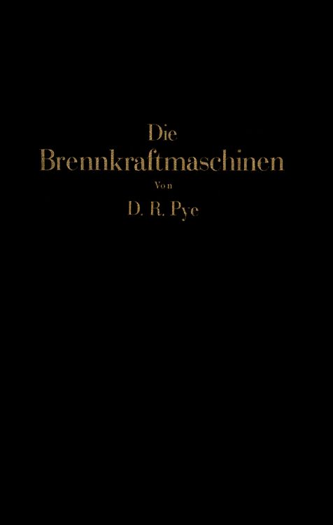 Produktbild: Die Brennkraftmaschinen