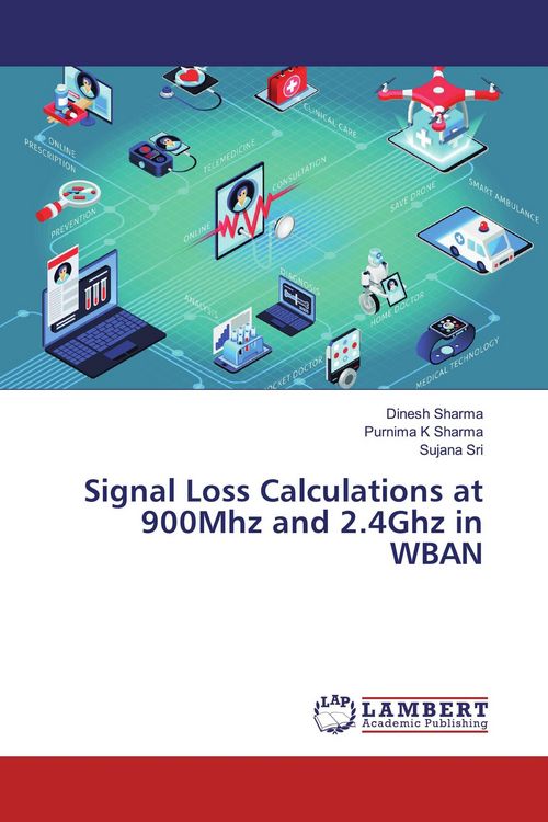 Produktbild: Signal Loss Calculations at 900Mhz and 2.4Ghz in WBAN