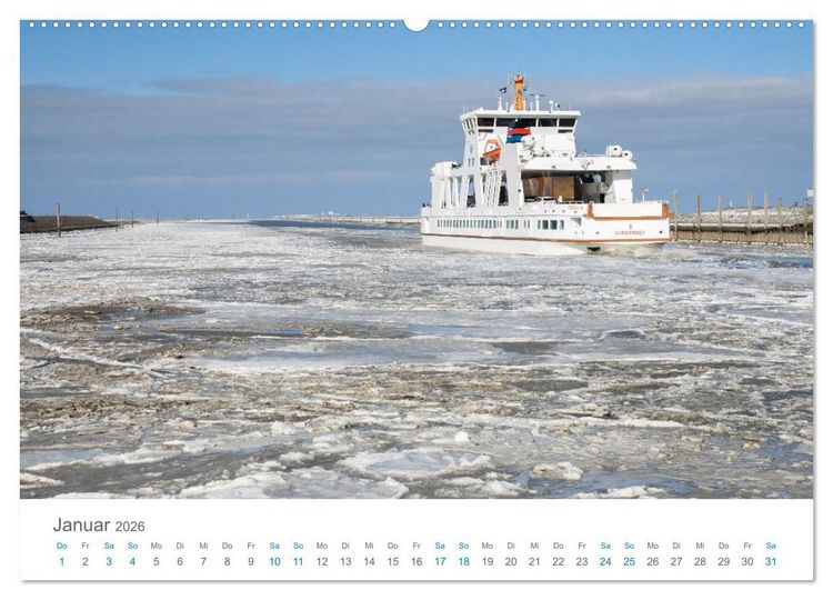 Produktbild: Moin Norden-Norddeich (Wandkalender 2026 DIN A2 quer), CALVENDO Monatskalender