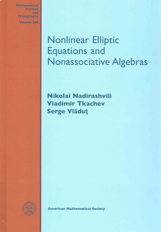 Produktbild: Nadirashvili, N: Nonlinear Elliptic Equations and Nonassoci