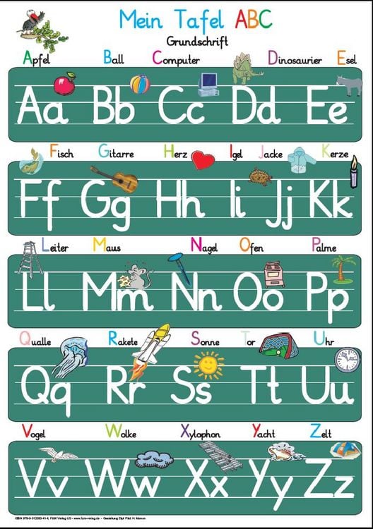 Produktbild: Mein Tafel-ABC in Grundschrift