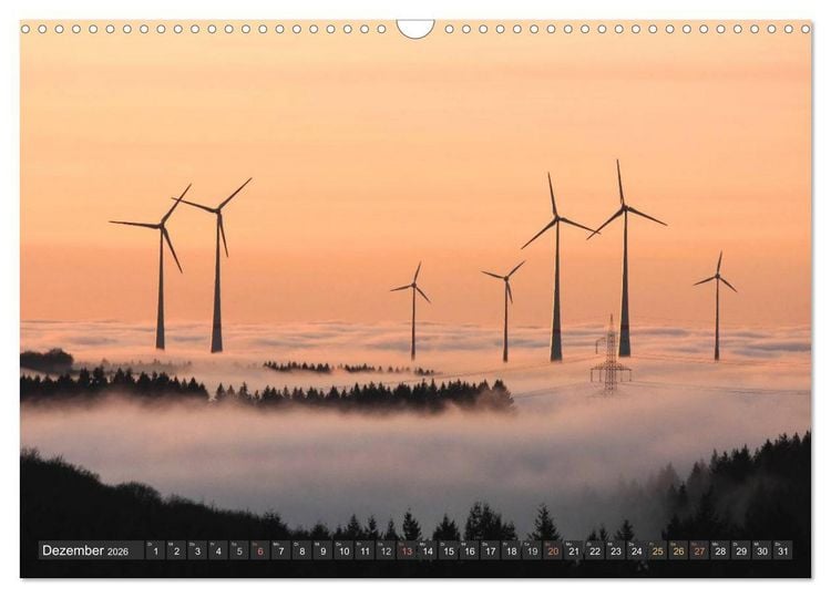 Produktbild: Unterwegs im Hunsr&uuml;ck (Wandkalender 2026 DIN A3 quer), CALVENDO Monatskalender