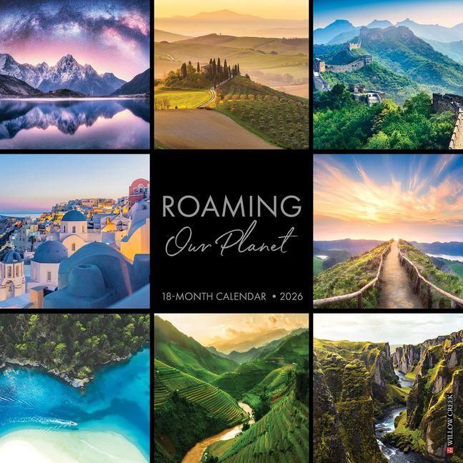 Produktbild: Roaming Our Planet 2026 Wall Calendar