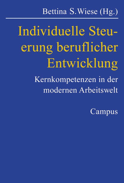 Produktbild: Individuelle Steuerung beruflicher Entwicklung