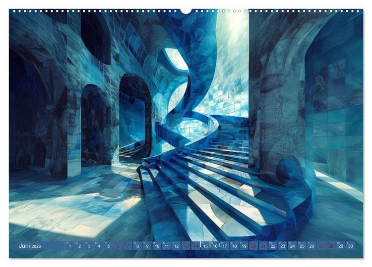 Produktbild: Architektonische Unm&ouml;glichkeiten (Wandkalender 2026 DIN A2 quer), CALVENDO Monatskalender