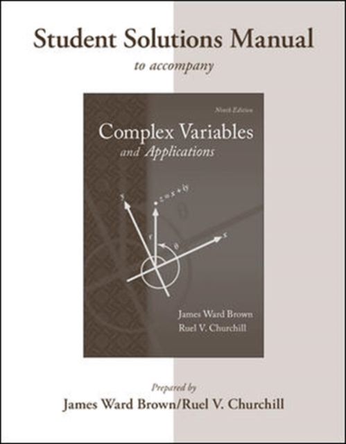 Produktbild: Student's Solutions Manual to Accompany Complex Variables and Applications