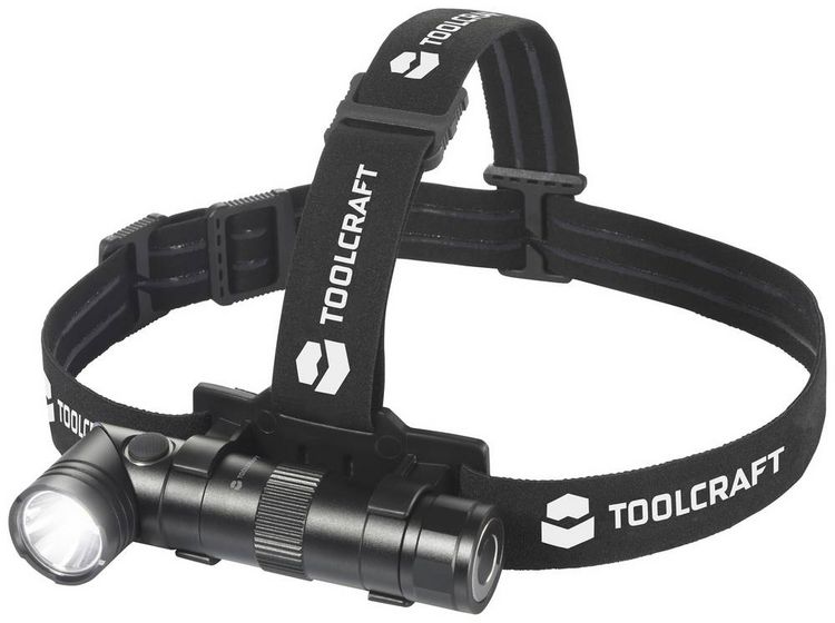 Produktbild: TOOLCRAFT TO-7838469 SMD LED Stirnlampe akkubetrieben 2000lm 200h TO-7838469