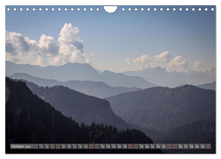 Produktbild: Ostallg&auml;u - Zwischen Aggenstein und Forggensee (Wandkalender 2026 DIN A4 quer), CALVENDO Monatskalender