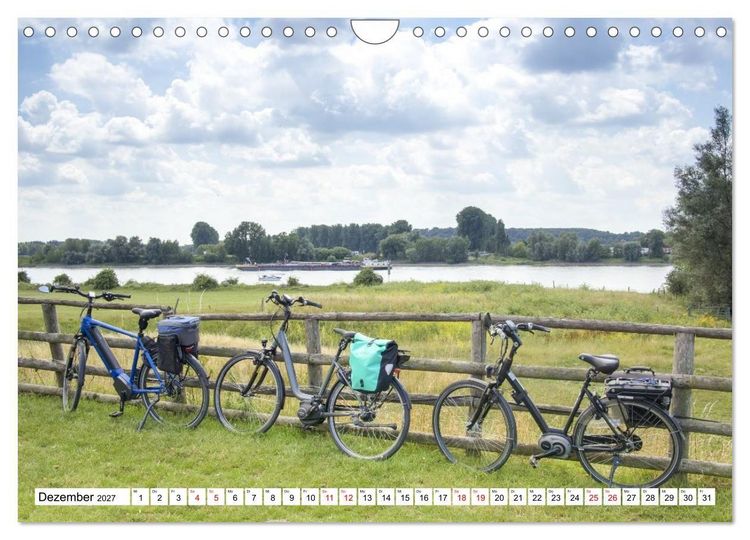 Produktbild: Radland Deutschland - Niederrhein (Wandkalender 2027 DIN A4 quer), CALVENDO Monatskalender