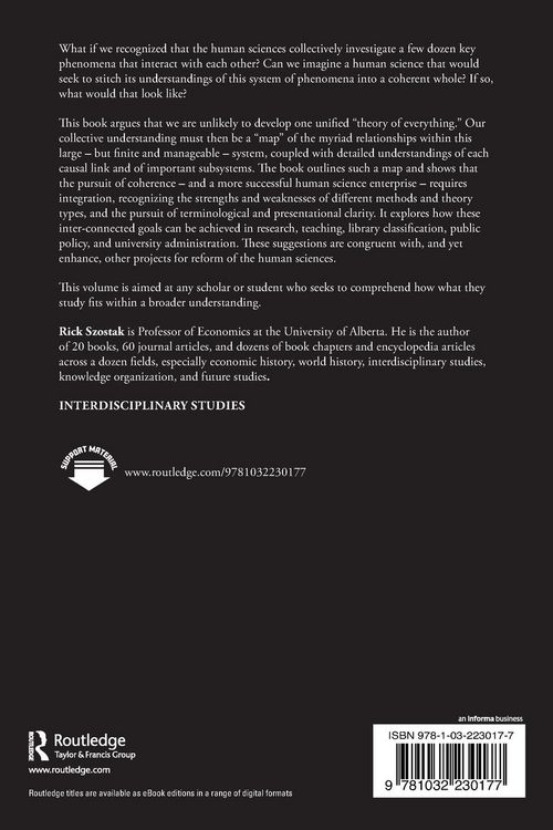 Produktbild: Integrating the Human Sciences