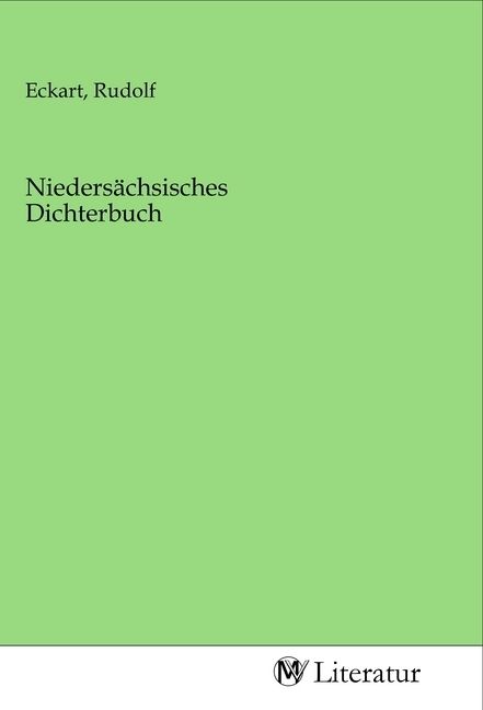 Produktbild: Nieders&auml;chsisches Dichterbuch