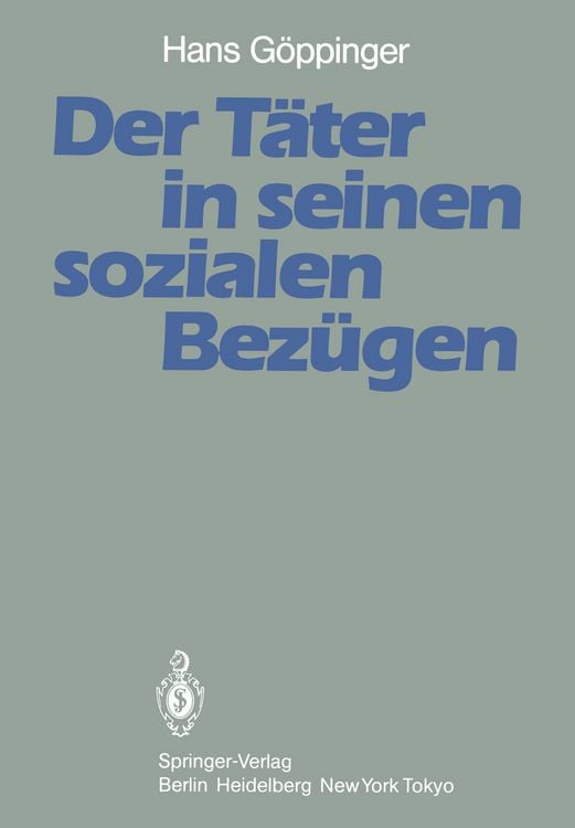 Produktbild: Der T&auml;ter in seinen sozialen Bez&uuml;gen