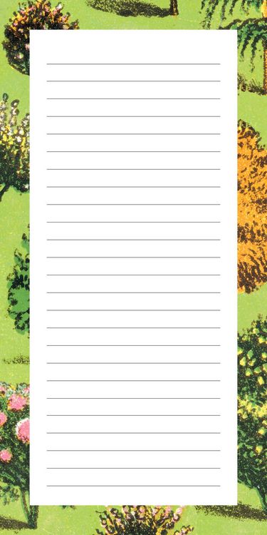 Produktbild: John Derian Paper Goods: In the Garden 80-Page Notepad