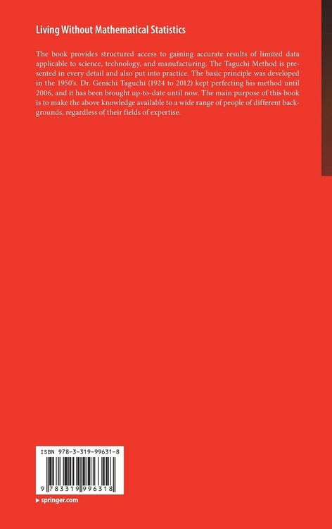Produktbild: Living Without Mathematical Statistics