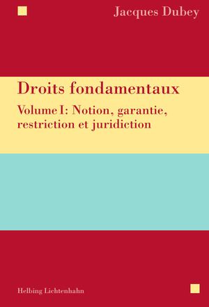 Produktbild: Droits fondamentaux Volume I