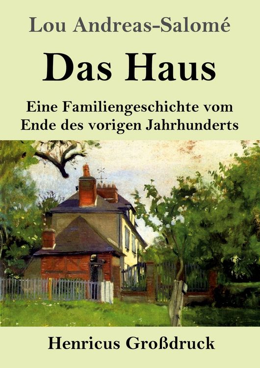 Produktbild: Das Haus (Gro&szlig;druck)