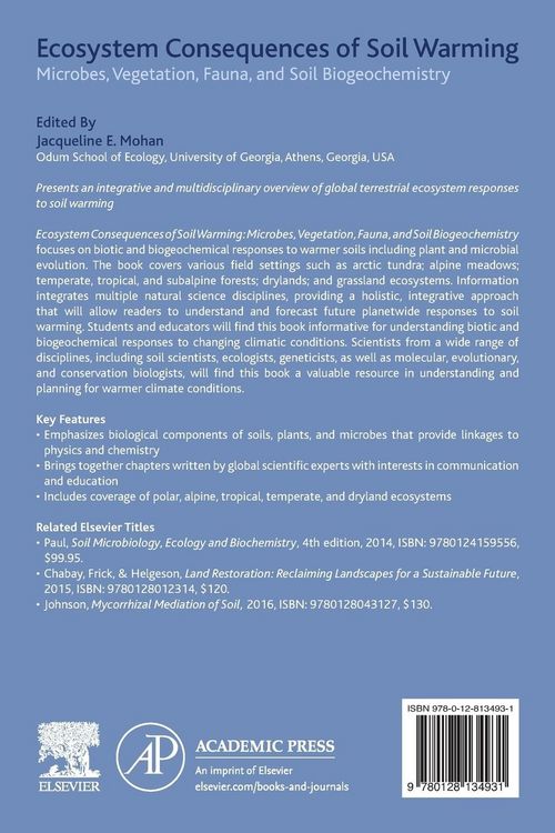Produktbild: Ecosystem Consequences of Soil Warming