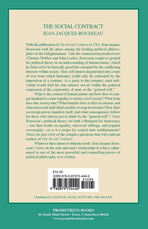 Produktbild: The Social Contract