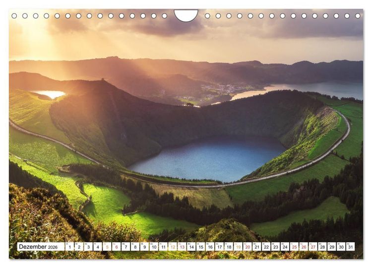 Produktbild: Azoren &ndash; Paradies im Atlantik (Wandkalender 2026 DIN A4 quer), CALVENDO Monatskalender