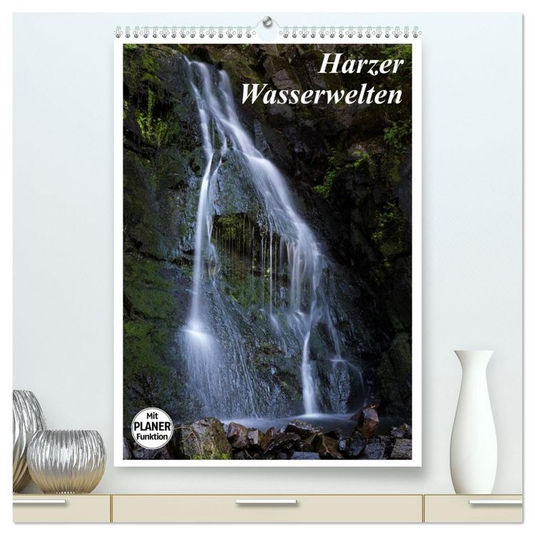 Produktbild: Harzer Wasserwelten (hochwertiger Premium Wandkalender 2026 DIN A2 hoch), Kunstdruck in Hochglanz