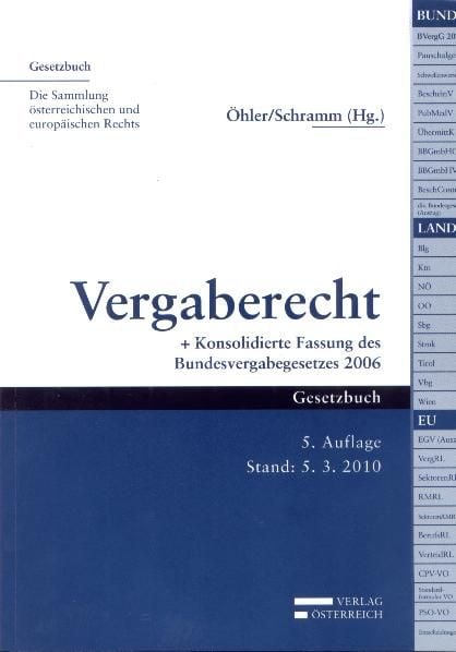 Produktbild: Vergaberecht