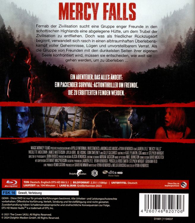 Produktbild: Mercy Falls - How Far would You Fall to Survive?
