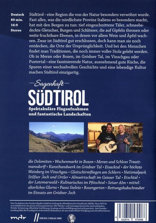 Produktbild: Sagenhaft - S&uuml;dtirol