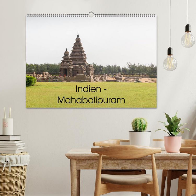 Produktbild: Indien - Mahabalipuram (Wandkalender 2026 DIN A2 quer), CALVENDO Monatskalender