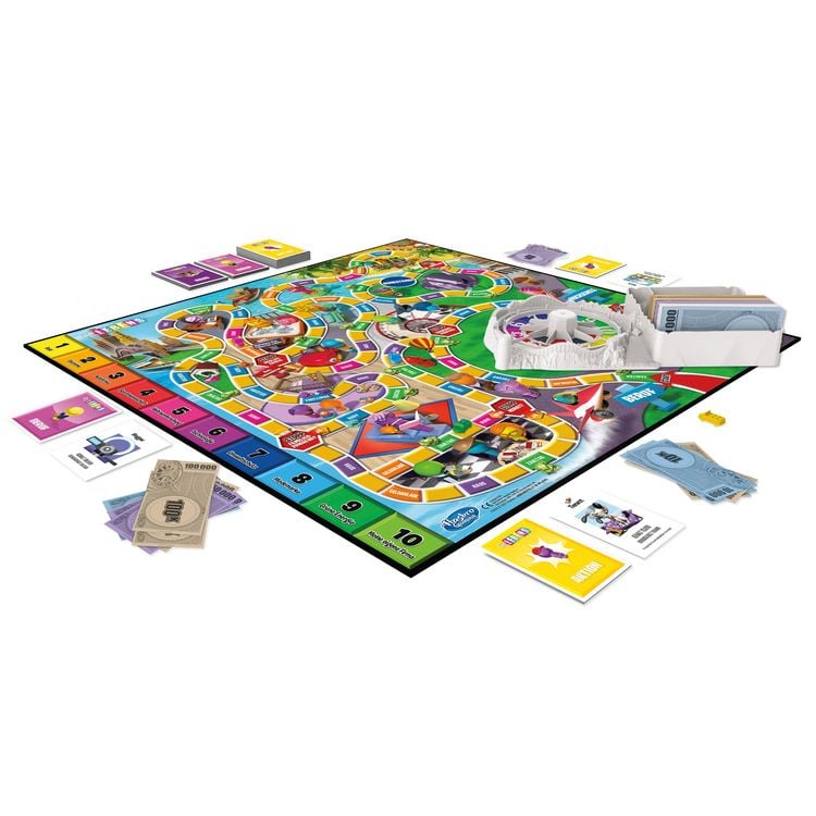 Produktbild: Hasbro F0800100 - Spiel des Lebens, Familienspiel