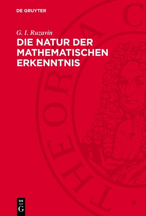 Produktbild: Die Natur der mathematischen Erkenntnis