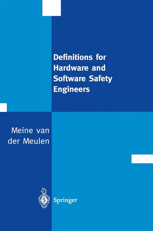 Produktbild: Definitions for Hardware and Software Safety Engineers