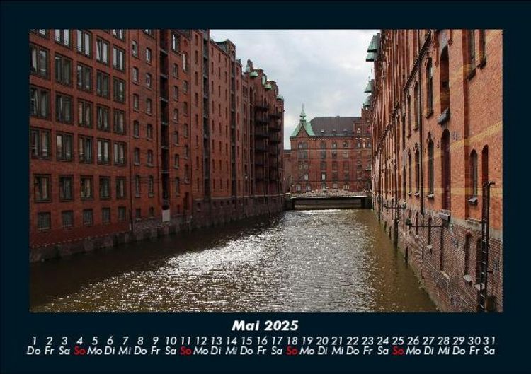 Produktbild: Hamburg 2025 Fotokalender DIN A5