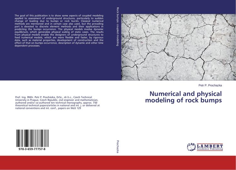 Produktbild: Numerical and physical modeling of rock bumps