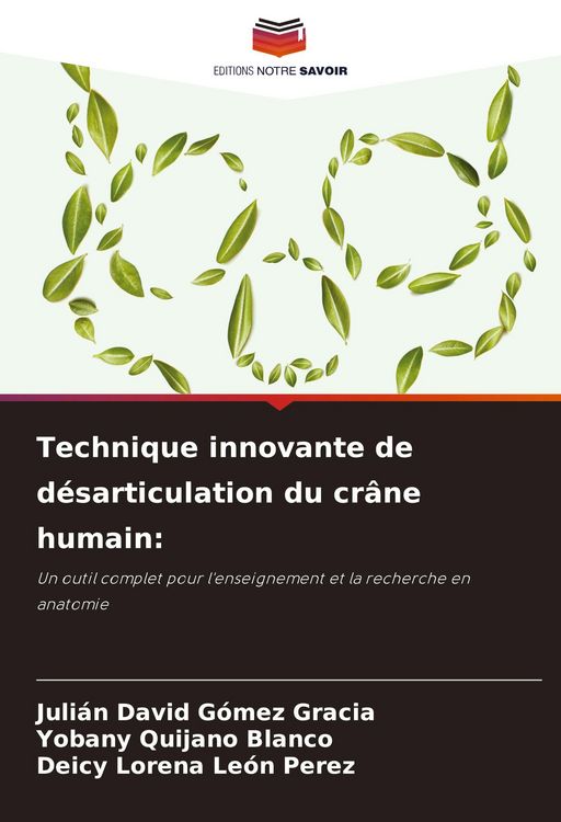 Produktbild: Technique innovante de d&eacute;sarticulation du cr&acirc;ne humain: